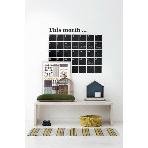 Calendar Wall Sticker