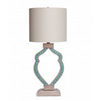 Cabochon Lamp in Turquoise