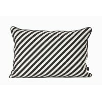 Black Stripe Cushion