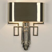 Nickel Torch Sconce