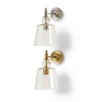Sconce with Glass Shade